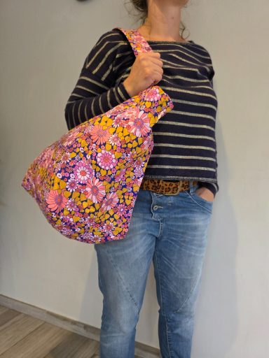 Sac cabas fleuri Sac cabas fleuri